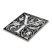 Carreau Lettre Y Monogramme médiéval Art Nouveau (Côté)