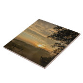 Carreau Levée de soleil sur la vallée (Côté)
