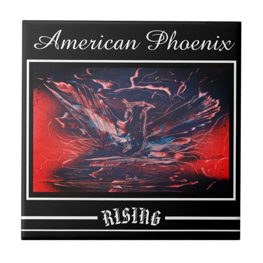 Carreau Levée d'oiseaux Phoenix américains (Devant)