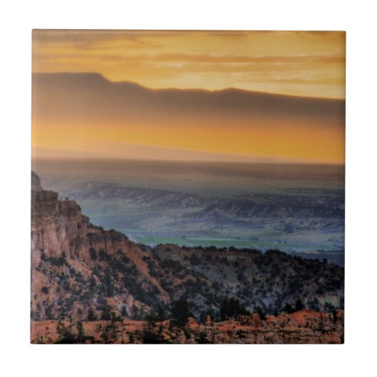 Carreau Lever de soleil au canyon de Bryce (Devant)
