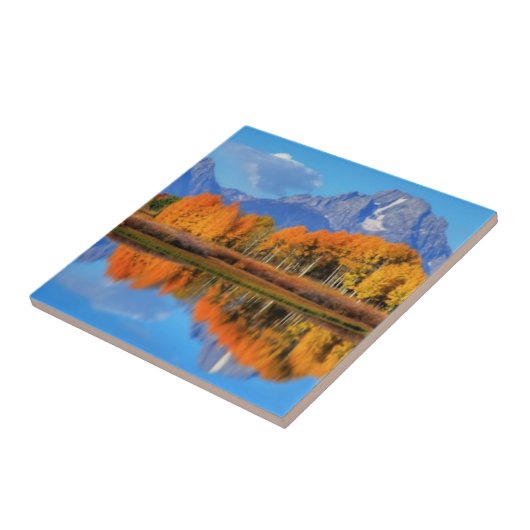 Carreau Lever de soleil de courbure d'Oxbow (Côté)