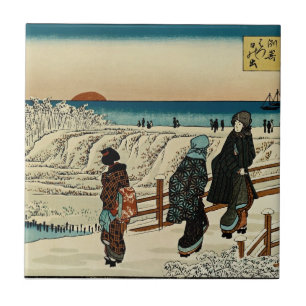 Carreau Lever de soleil le jour de l'an à Susaki
