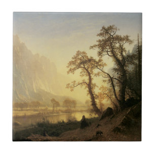 Carreau Lever de soleil, vallée de Yosemite par Albert Bie
