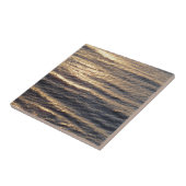 Carreau Lever du soleil sur les eaux océaniques Calmer la  (Côté)