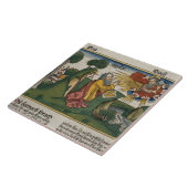 Carreau L'exode 34 1-10 Moïse reçoit les deuxièmes (Côté)