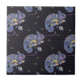 Carreau Lézard de Zentangle (Devant)