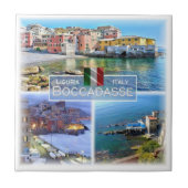 Carreau LGR045 BOCCADASSE, Mosaïque, Italie, (Devant)