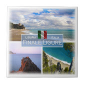 Carreau LGR046 FINALE LIGURE, Mosaïque, Italie, (Devant)