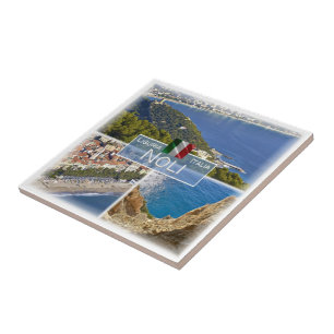 Carreau LGR048 NOLI, Mosaïque, Ligurie, Italie,