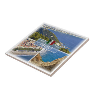 Carreau LGR049 NOLI, Mosaïque, Ligurie, Italie,