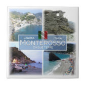 Carreau LGR058 MONTEROSSO, Mosaïque, Italie, (Devant)