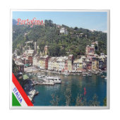 Carreau LGR116 PORTOFINO, Ligurie, Italie, (Devant)