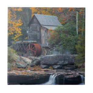 Carreau L'historique usine Grist Mill sur Glade Creek 2