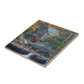 Carreau L'historique usine Grist Mill sur Glade Creek 2 (Côté)