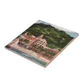 Carreau L'hôtel Royal Hawaiian (Côté)