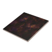 Carreau Libellule de nuit sombre feu (Côté)