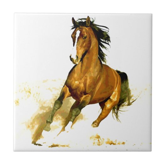 Carreau Liberté - Cheval Coureur (Devant)