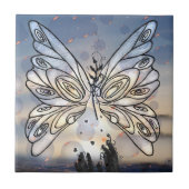 Carreau Liberté des papillons (Devant)