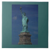 Carreau Liberty Enlightening the World - Statue de la Libe (Devant)