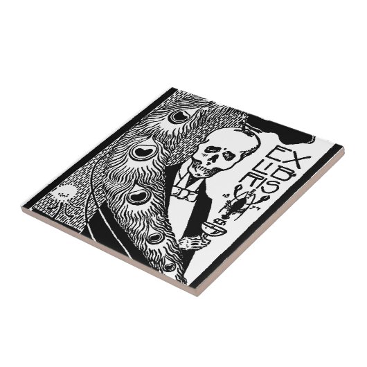 Carreau Libris ex (Côté)