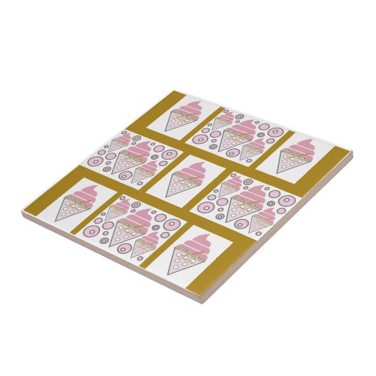Carreau Licorice Irrésistible en crème glacée en Caramel (Côté)