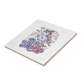 Carreau Licorne Boo-licorne Vecteur Premium Conception Vec (Côté)