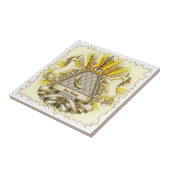 Carreau Licorne Bouclier Couronne (Côté)