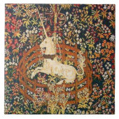 Carreau licorne captive (Devant)