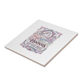 Carreau Licorne Conte de Fées Sabots Création Merch Origin (Côté)