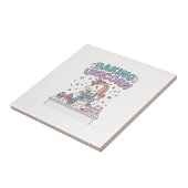Carreau Licorne Cuisson Licorne Produit Tendance Graphique (Côté)