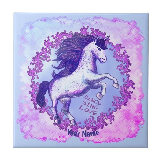 Carreau Licorne Danseuse (Devant)
