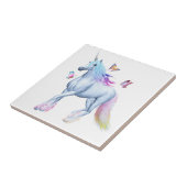 Carreau Licorne d'arc-en-ciel (Côté)
