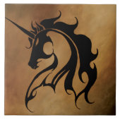 Carreau Licorne de pierre tribale (Devant)