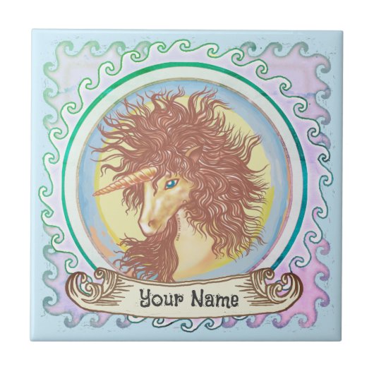 Carreau Licorne Fantastique (Devant)