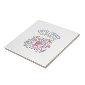 Carreau Licorne Forest Forager Licorne Conception Graphiqu (Côté)
