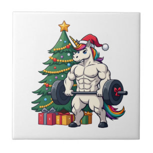 Carreau Licorne soulève l'haltérophilie de Noël Deadlift G