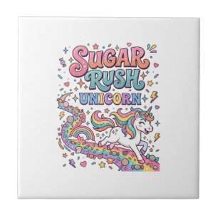 Carreau Licorne Sugar Rush Licorne Kawaii Place de marché