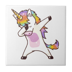 Carreau Licorne tamponnant, cadeaux pour des filles