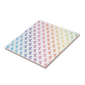 Carreau Licornes d'arc-en-ciel (Côté)