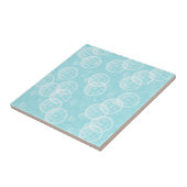 Carreau light blue bubbles (Côté)