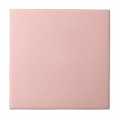 Carreau Light Gossamer Pink, Solid Color Pastel (Devant)