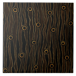 Carreau Lignes Brown