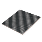 Carreau Lignes de gris noir et blanc ultra minces (Côté)