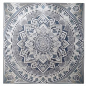 Carreau Lignes géométriques Art Déco Cercle Toutes les nua (Devant)