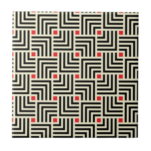 Carreau Lignes géométriques motif