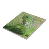 Carreau L'Iguana verte (Côté)