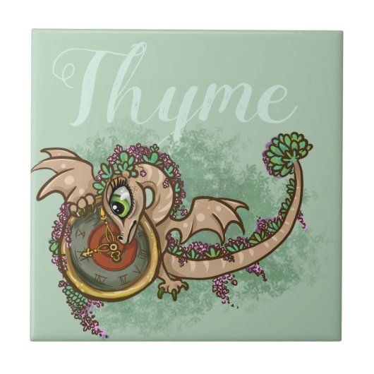 Carreau Lil Herbe Dragon Thyme (Devant)