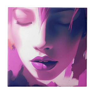 Carreau Lilac Dream Whisper - Serène, Ethérée, Violet