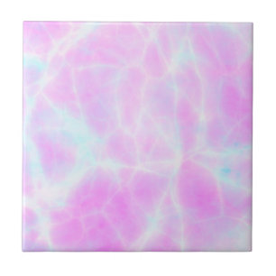 Carreau Lilac Pink Aqua Carrelage en céramique Motif marbr