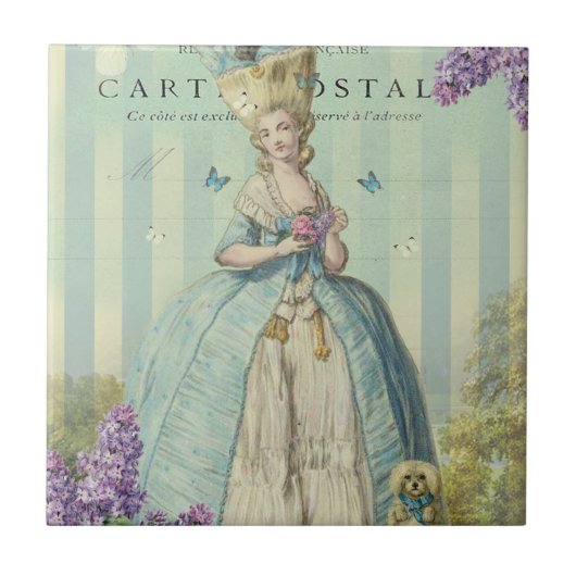 Carreau Lilas au printemps (Devant)